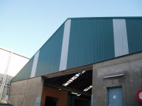 A completed roof as installed by CRM Roofing & Cladding